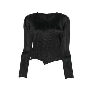 Pleats Please Black Jackets - Fitted Jackets Women
